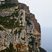 Falaise du Cap Canaille depuis la route des Crêtes de Cassis à La Ciotat.