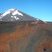 Cratère Navidad et volcan Lonquimay