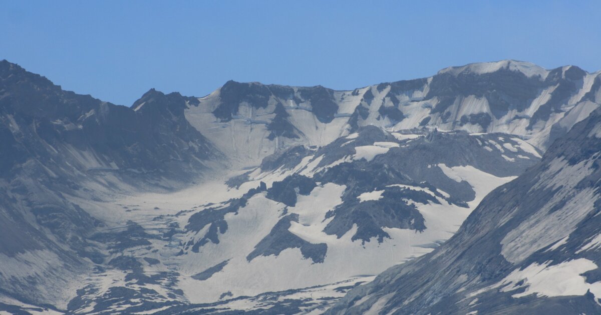 Cratère D'explosion Et Dôme De Lave Du Mont Saint-helens - Géodiversité.net