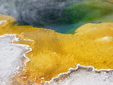 Source hydrothermal de Lower Geyser Basin.
