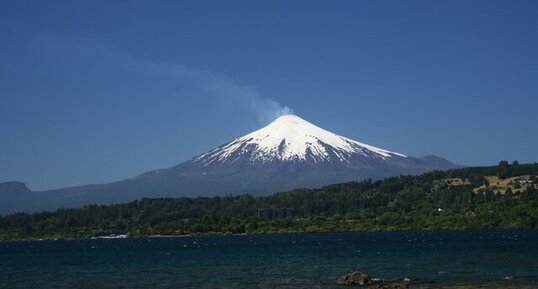 Panache volcanique du Villarrica