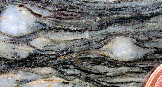 Gneiss oeillé de La Gardille