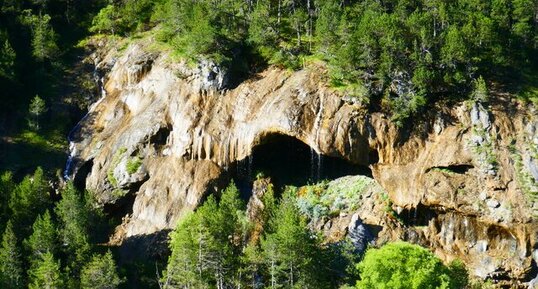 Cascades pétrifiantes de Crévoux