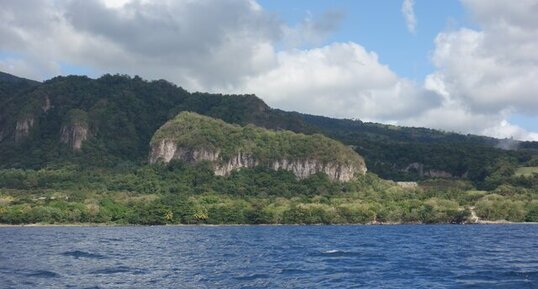 Site 13. La butte témoin du Tombeau des Caraïbes