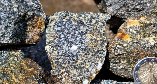 Corse - Bastelica - Gabbro Diorite