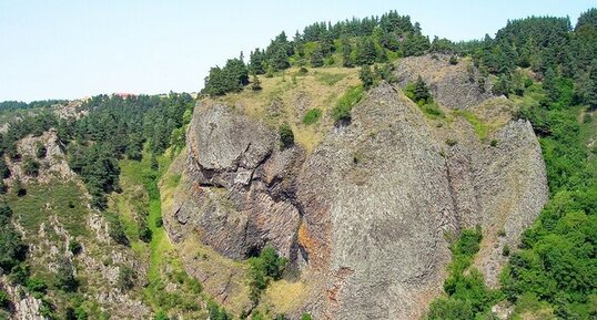 Coulée basaltique d'Arlempdes