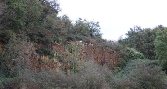 Carrière de Quartzite à la Crête des Moulins