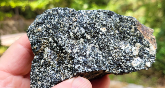 Corse - Bastelica - Gabbro Diorite