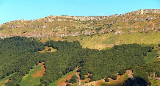 Vallée de la Jordanne à Mandailles