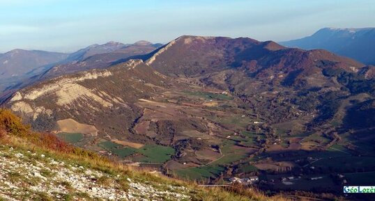 Combe anticlinale de Séderon