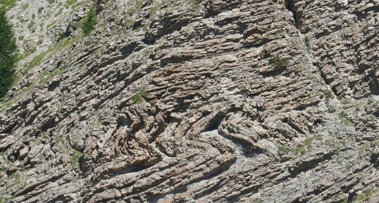 Flysch à Helminthoïdes aux Orres