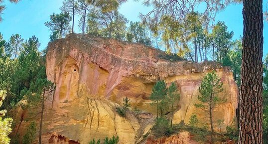 Sentier des ocres de Roussillon